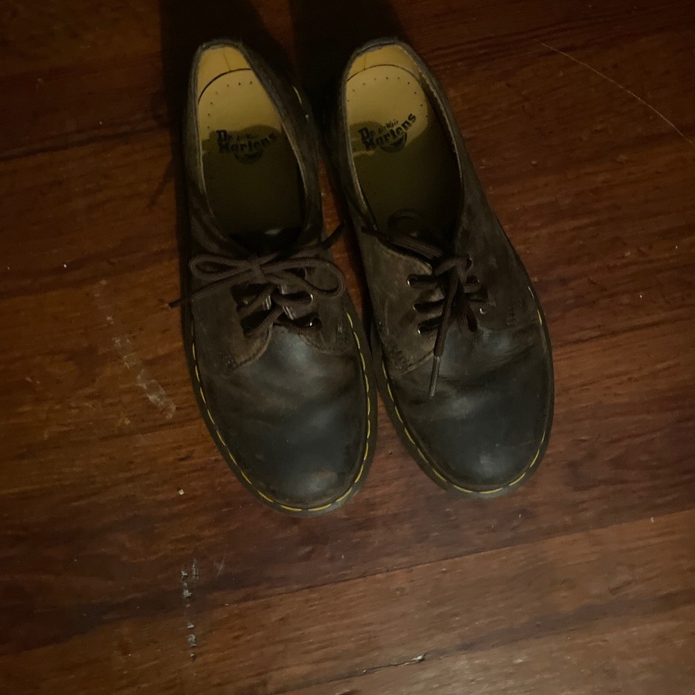 Dr Martens Brown Oxford Shoes